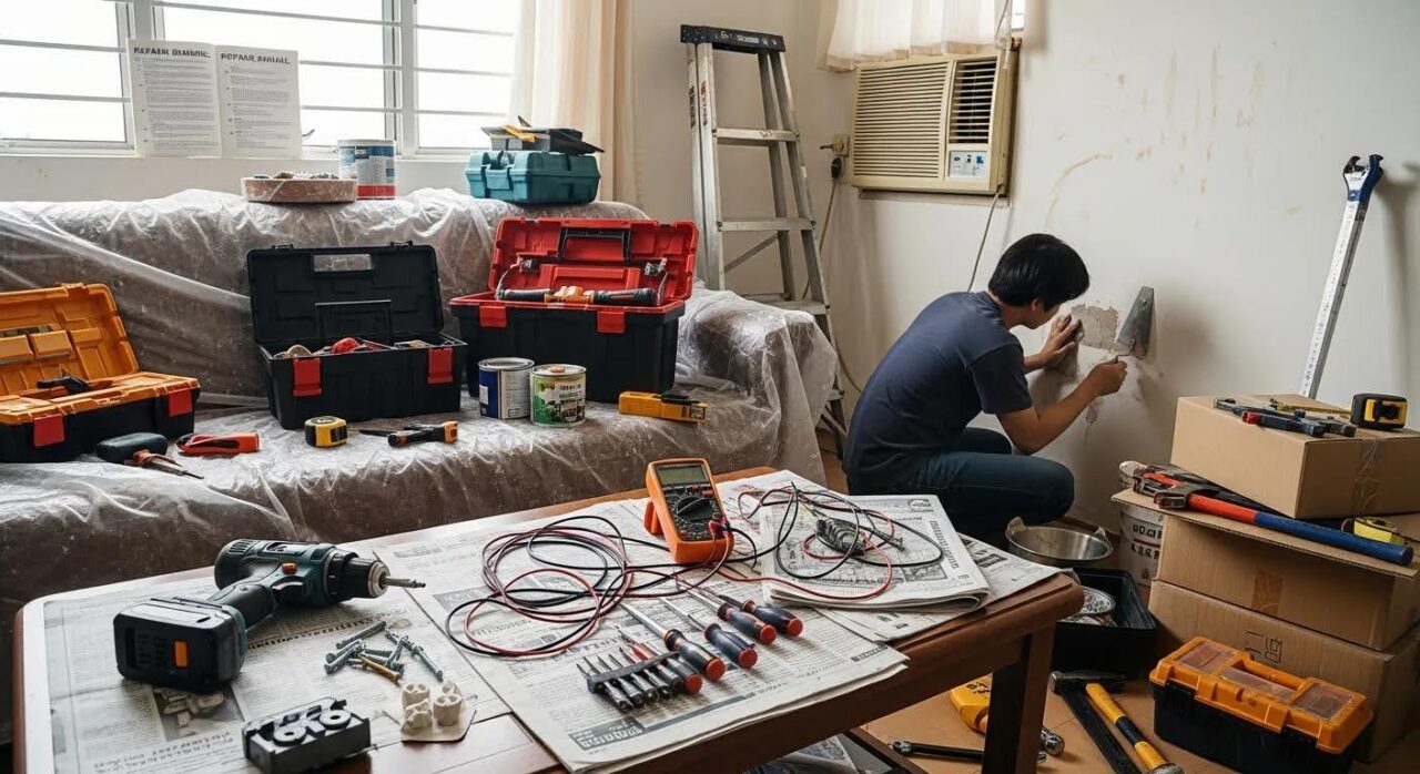 Repairs Fixed Common HDB Flat Repairs & How to Fix Them | Singapore Handyman