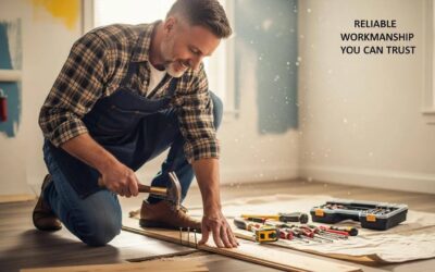 What should I look for in a handyman service warranty?