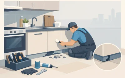 Kitchen Cabinet Plinth Repair in Singapore