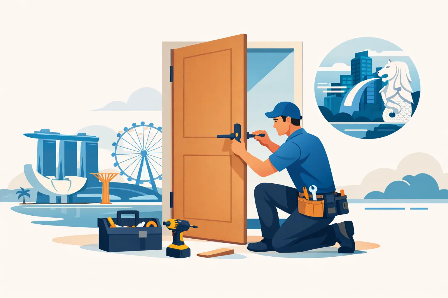 Door Repair Handyman for Fast Singapore Fixes Door Repair Handyman for Fast Singapore Fixes
