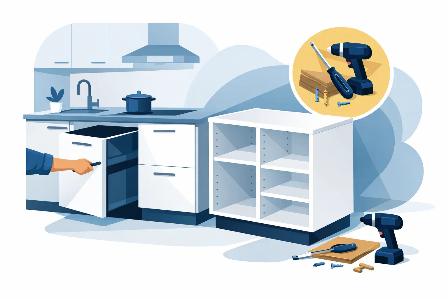 Kitchen Carcass Section Replacement Guide