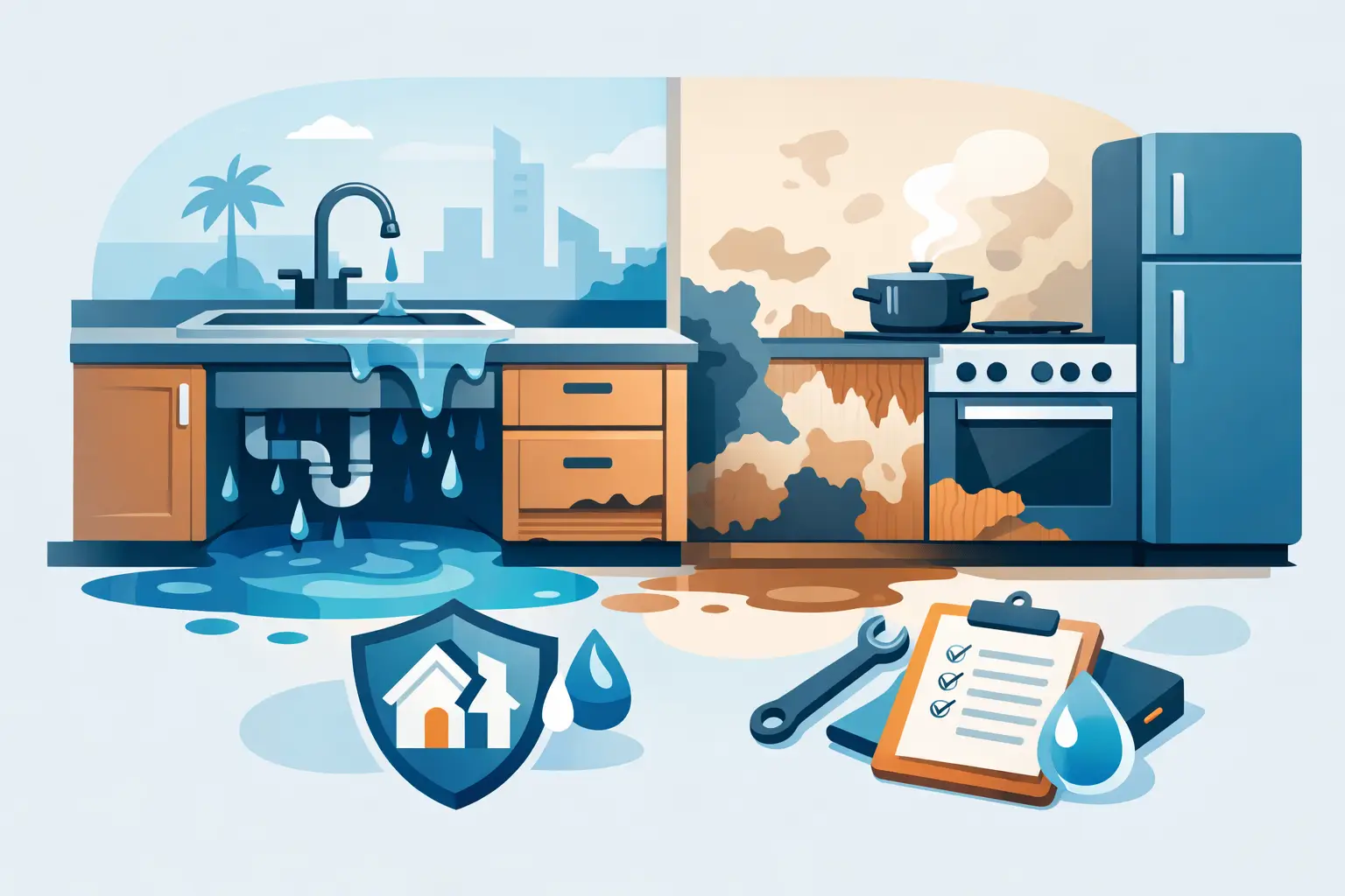 Kitchen Leak Damage Guide for Singapore Homes Kitchen Leak Damage Guide for Singapore Homes