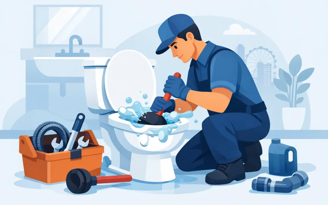 Toilet Choke Repair in Singapore