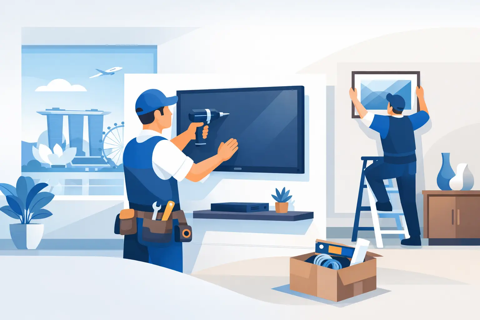 Wall Mounting Service in Singapore