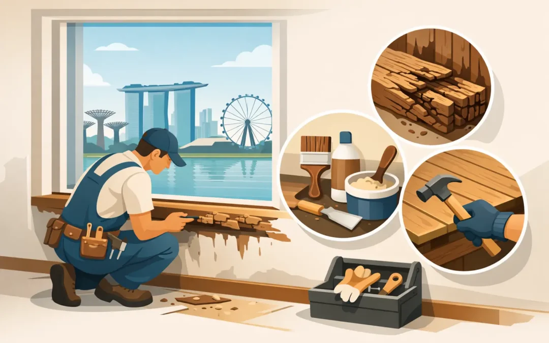 Wood Rot Repair Service in Singapore