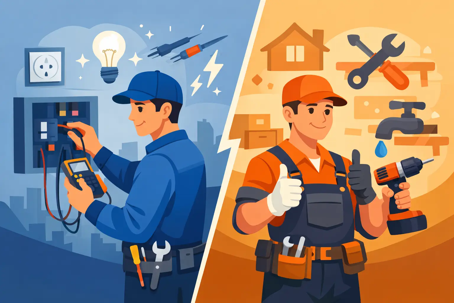 Electrician vs Handyman Singapore – Who to Call? Electrician vs Handyman Singapore - Who to Call?