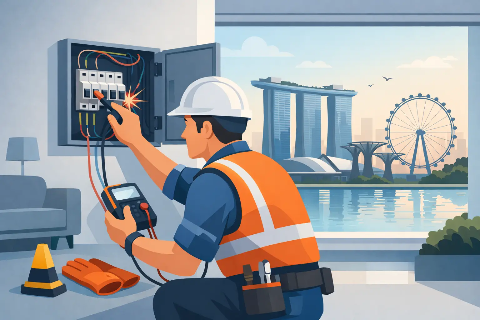 How to Fix a Tripping Breaker Safely in Singapore How to Fix a Tripping Breaker Safely in Singapore