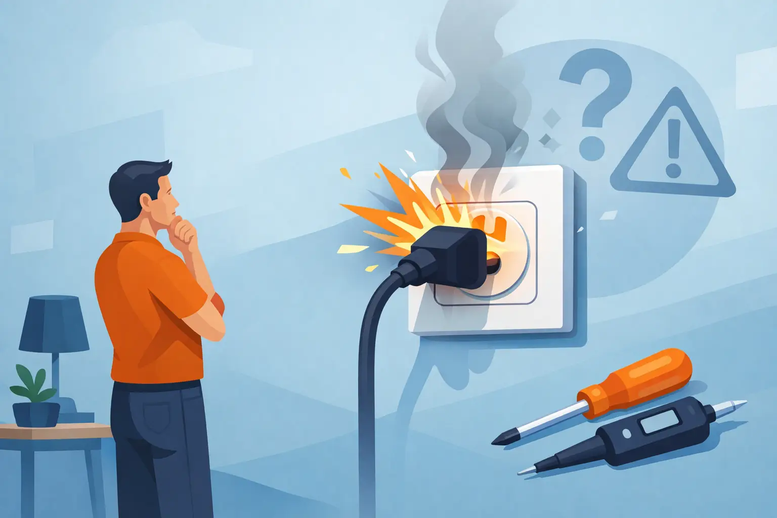 Why Is My Socket Sparking? What to Do Now Why Is My Socket Sparking? What to Do Now