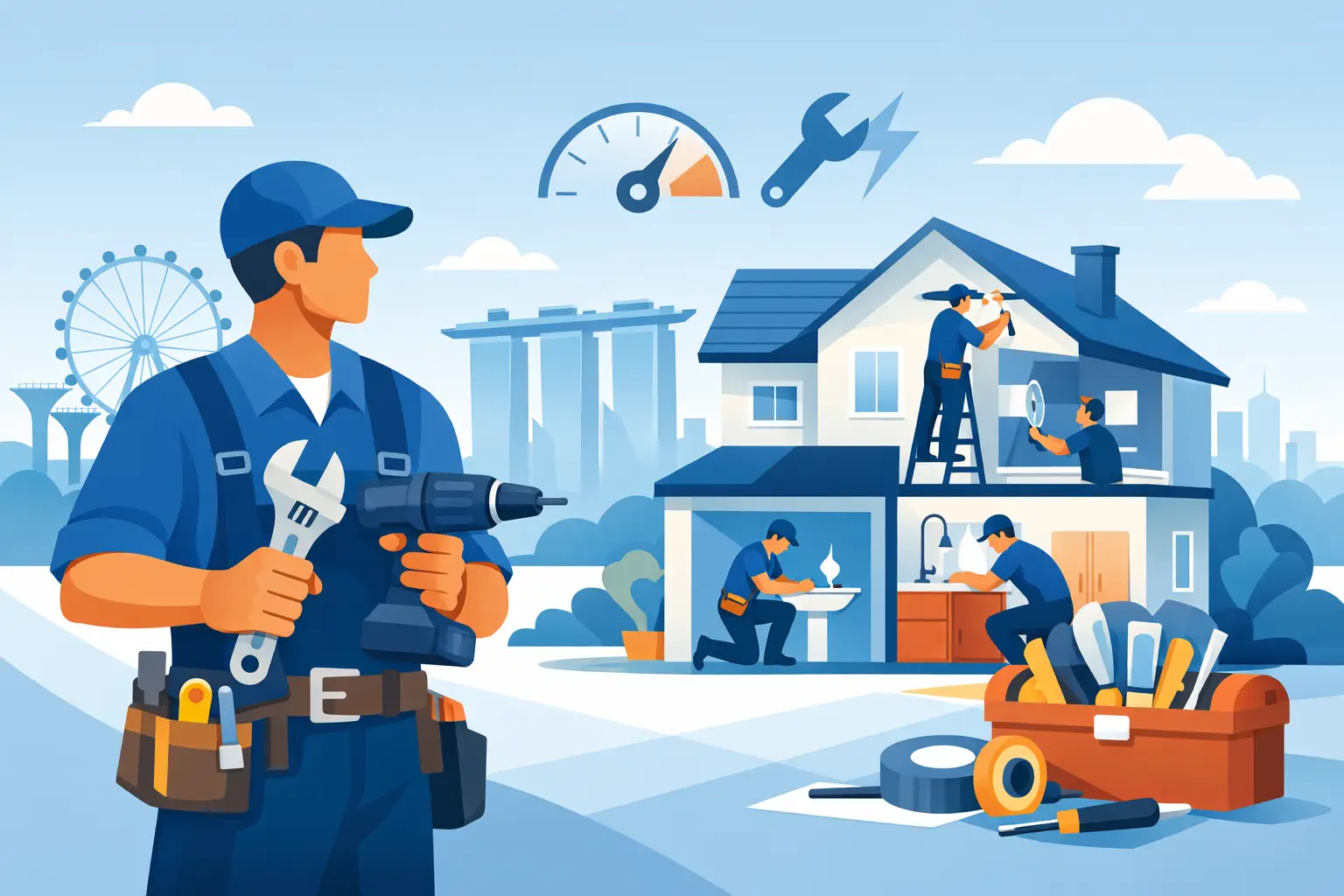 Handyman Services for Fast Singapore Home Repairs