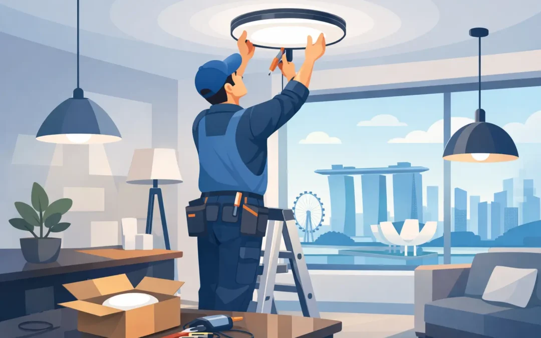 Light Fitting Replacement in Singapore Done Right