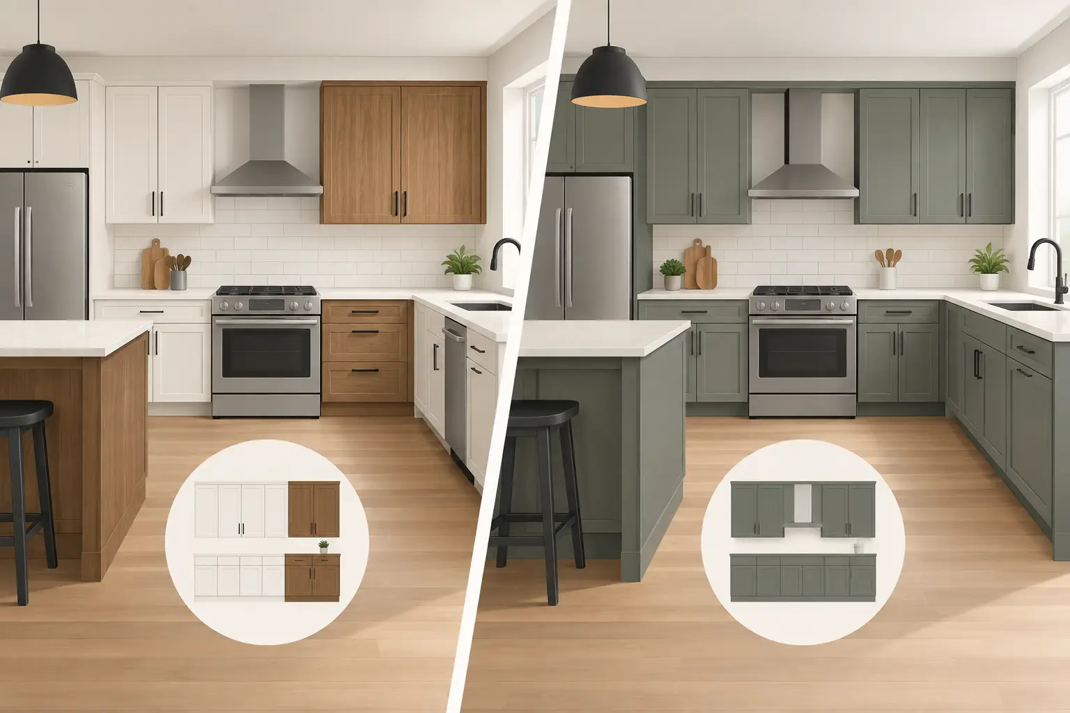 Partial Versus Full Cabinet Replacement? Partial Versus Full Cabinet Replacement?