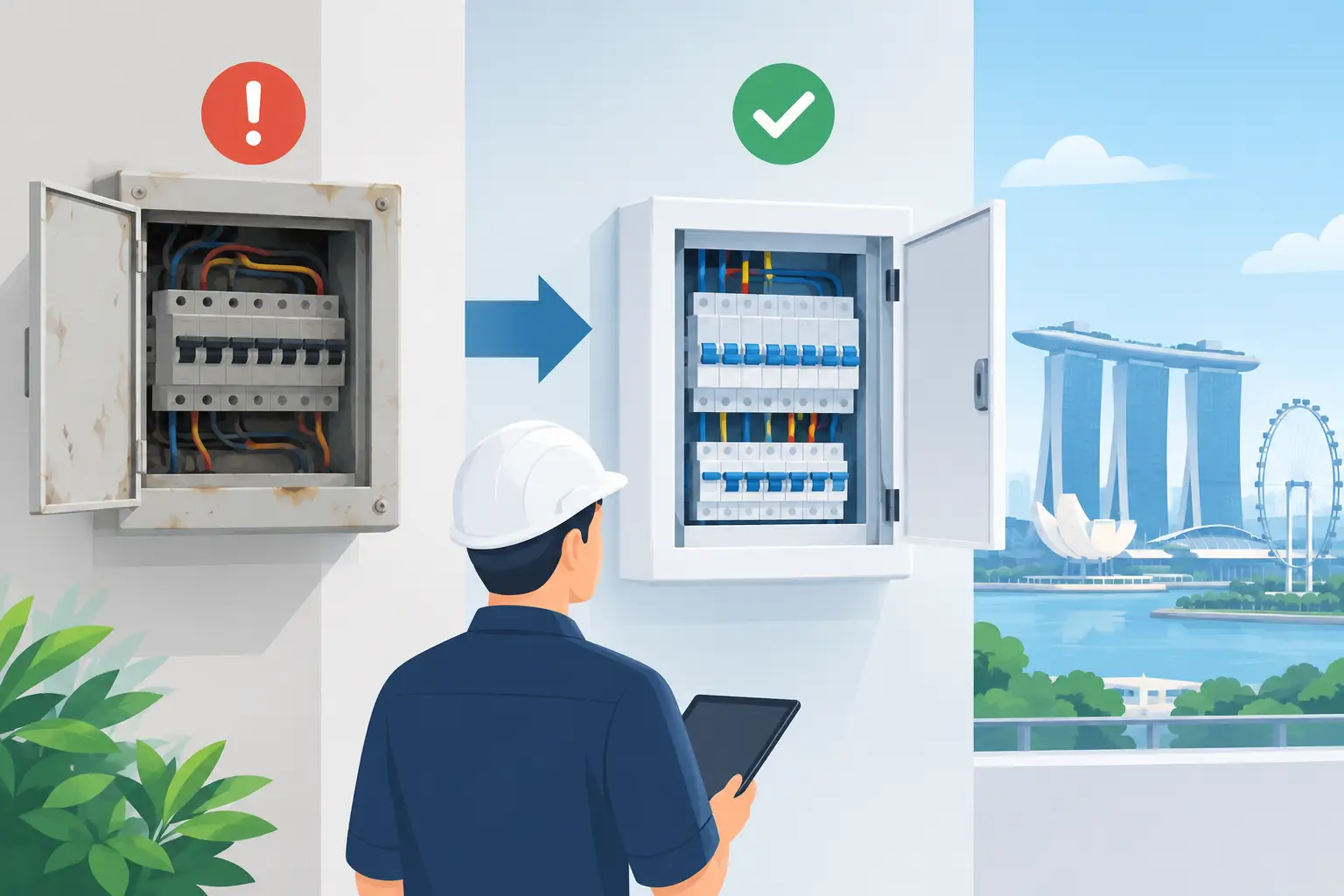 When Should a DB Box Be Replaced in Singapore?